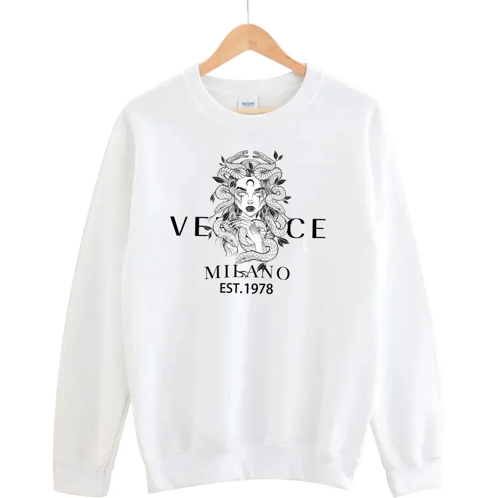 Men's Autumn Round Neck Sweatshirt + Sweatpants Luxury for Men