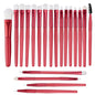 20pcs Eye Makeup Brush Set Portable Soft Makeup Brushes Beauty Tools Foundation Eyeshadow Eyeliner Brush Multi-function Beginner