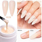 30ML Glitter Poly Nail Gel Hema Free Pink Glitter Acrylic Gel Finger Extension Nail Gel Semi-Permanent Nail Varnish For Manicure