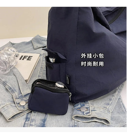 Women's Handbag Large Women Shoulder Shopper Bag Canvas Luxury Designer Cloth Tote Bags for Woman 2025 Trend Brands Big Female