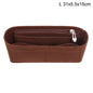 1PC Felt Insert Bag Organizer Makeup Organizers Liner Perfect for Brand Women's Handbags For And Cosmetic Bags