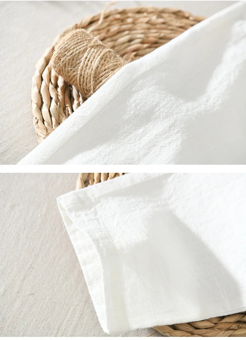 Summer New Casual Linen Ankle-length Pants for Men
