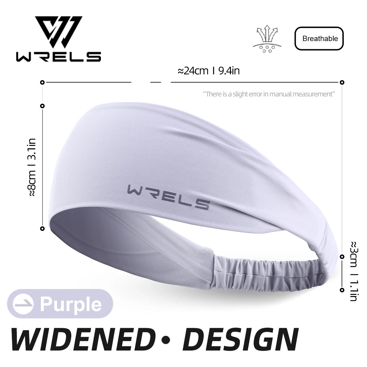 Women's Sports Sweatband Headband – Anti-Sweat Running & Gym Hair Band