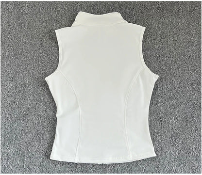 Women's Sport Sleeveless Top – Slim Fit Yoga & Fitness