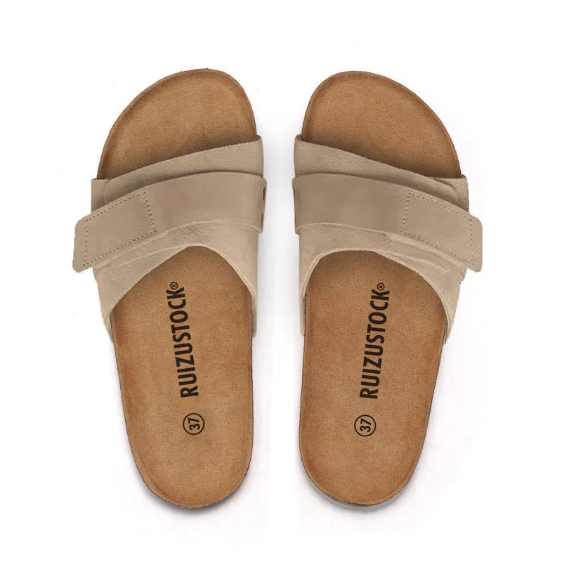 Soft Soled Cork Sandals Slippers Summer Beach Shoes
