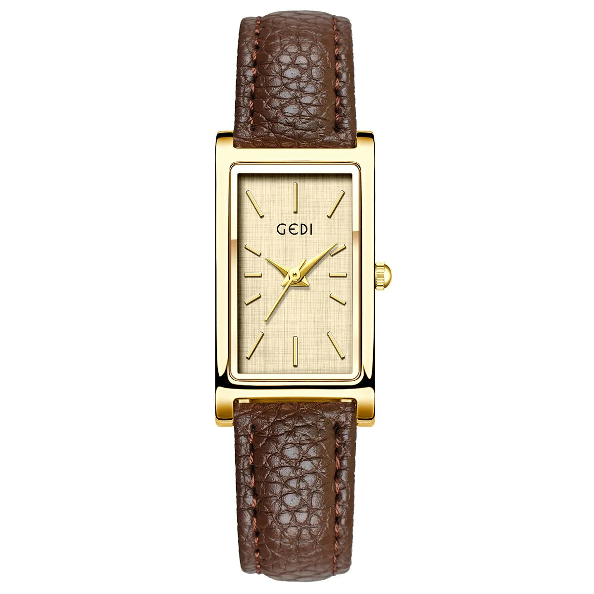 Ladies Watch Simple High-end Feel  Ankela Red Square Temperament Retro Style Waterproof belt Women's Fashion Quartz Watches
