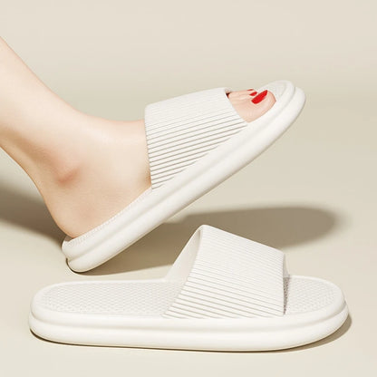 Women Summer Concise EVA Slippers Men