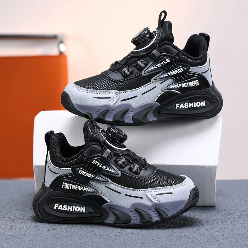 Leather Boys Kids Sneakers For Girls School Casual Outdoor