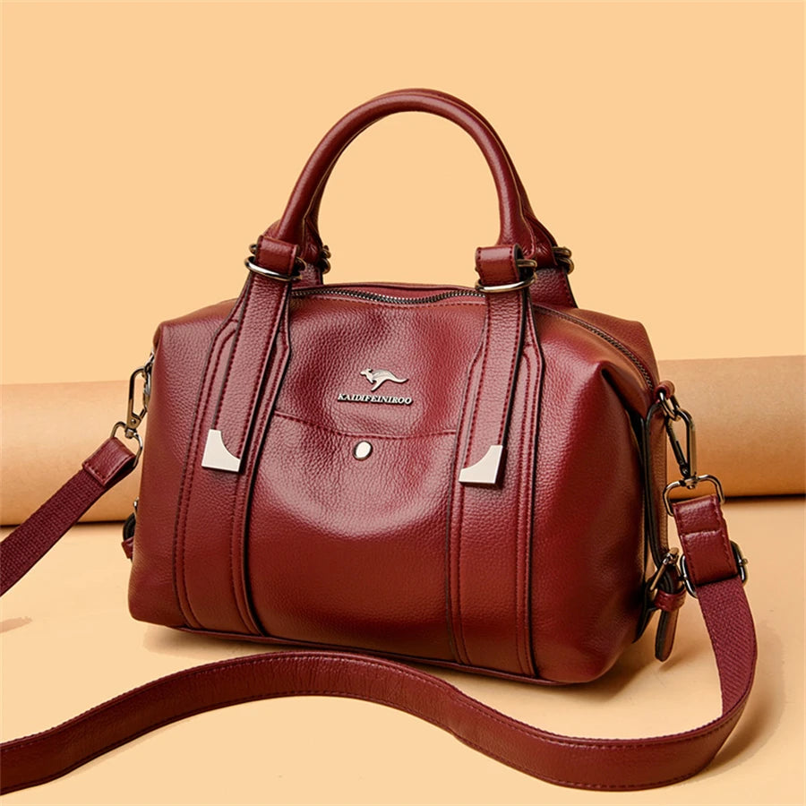 Luxury Handbags Woman Bags Designer Big Shoulder Bags for Women's 2024 Trendy Large Capacity Ladies Leather Hand Casual Tote Bag