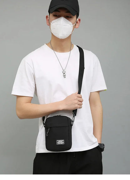Women's Bag Small Square Bag Diagonal Crossover Oxford Cloth Men's Satchel Fashion Hand Machine Casual Handbags Luggage Bags