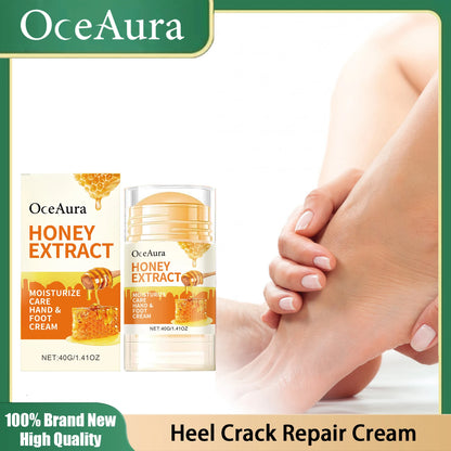 Honey Moisturizing Stick for Hand Foot Skin Care Deep Hydrating Anti Drying Chapping Soften Calluses Heel Cracked Repair Cream