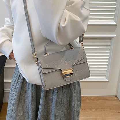 Black Handbags Classic Bags Designer Crossbody Bag Pu Leather Small Messenger Bag Women's Shoulder Bag Bolsa Feminina Flap Purse