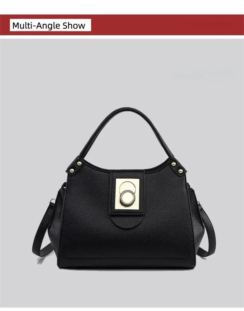 New Women's Handbags, Fashionable Tote Bags, High-End Shoulder Bags, Large-Capacity Commuter Bags, Simple and Versatile Casual Bags, Water-Resistant Crossbody Bags