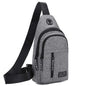 Travel Men's Handbags Multifunctional USB Chest Bag Designer Messenger Crossbody Bags Water-Proof Shoulder Bag Sports Back Pack