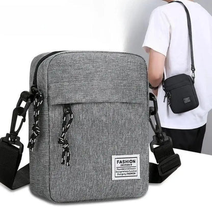 Men's Bag, Available In Single Shoulder Or Cross-body Design, Suitable For Daily Use During School. Made Of Nylon Material