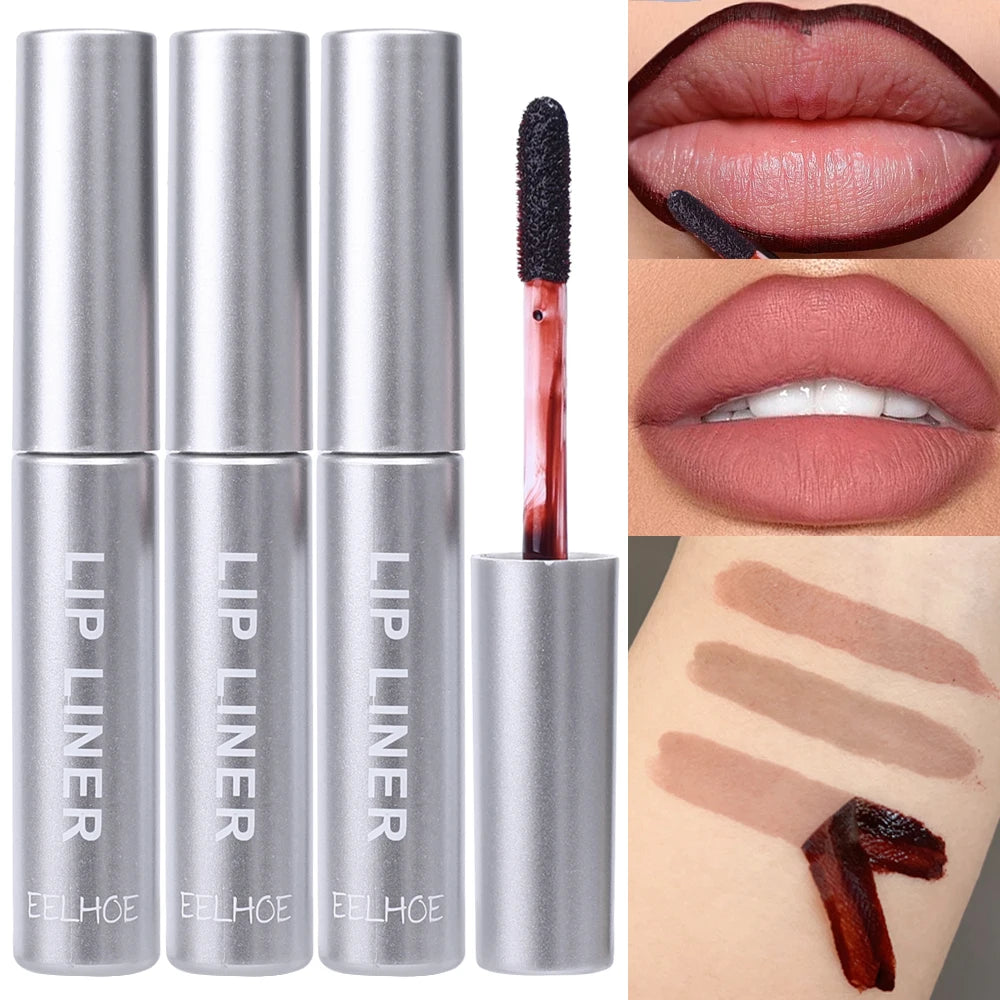 Peel Off Lipsticks Waterproof Brown Contour Tear-off Lip Liner Long Lasting Matte Lip Tint Tattoo Sexy Red Lipgloss Makeup Girls