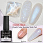 30ML Glitter Poly Nail Gel Hema Free Pink Glitter Acrylic Gel Finger Extension Nail Gel Semi-Permanent Nail Varnish For Manicure