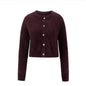 AP Mulheres 2026 Outono e Inverno Mohair Cardigan Senhora Personalizado