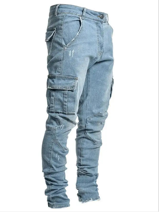 Styledora Urban Cargo Denim Jeans