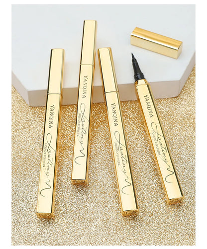 Quick-dry Eyeliner Pencil Makeup Long Lasting Smooth Matte Eye Liner Waterproof Anti Smudge Liquid Eyeliner Pen Eyes Cosmetics