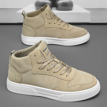 Sneakers, Spring High-Top Skate Shoes for Outdoor Sports