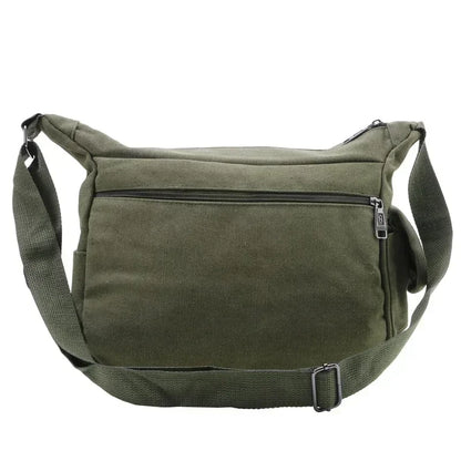 Casual Tote Travel Male Crossbody Bag Men's Canvas Shoulder Bags Luxury Messenger Bags Fashion High Quality Handbag Chest Bag