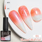 30ML Glitter Poly Nail Gel Hema Free Pink Glitter Acrylic Gel Finger Extension Nail Gel Semi-Permanent Nail Varnish For Manicure