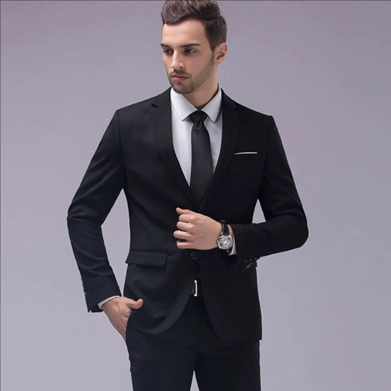 Suits For Men 3 Pieces Set Elegant Wedding  Fashion Classic Full Jackets Vest Pants Blazers Outfit 2026 Formal Costume