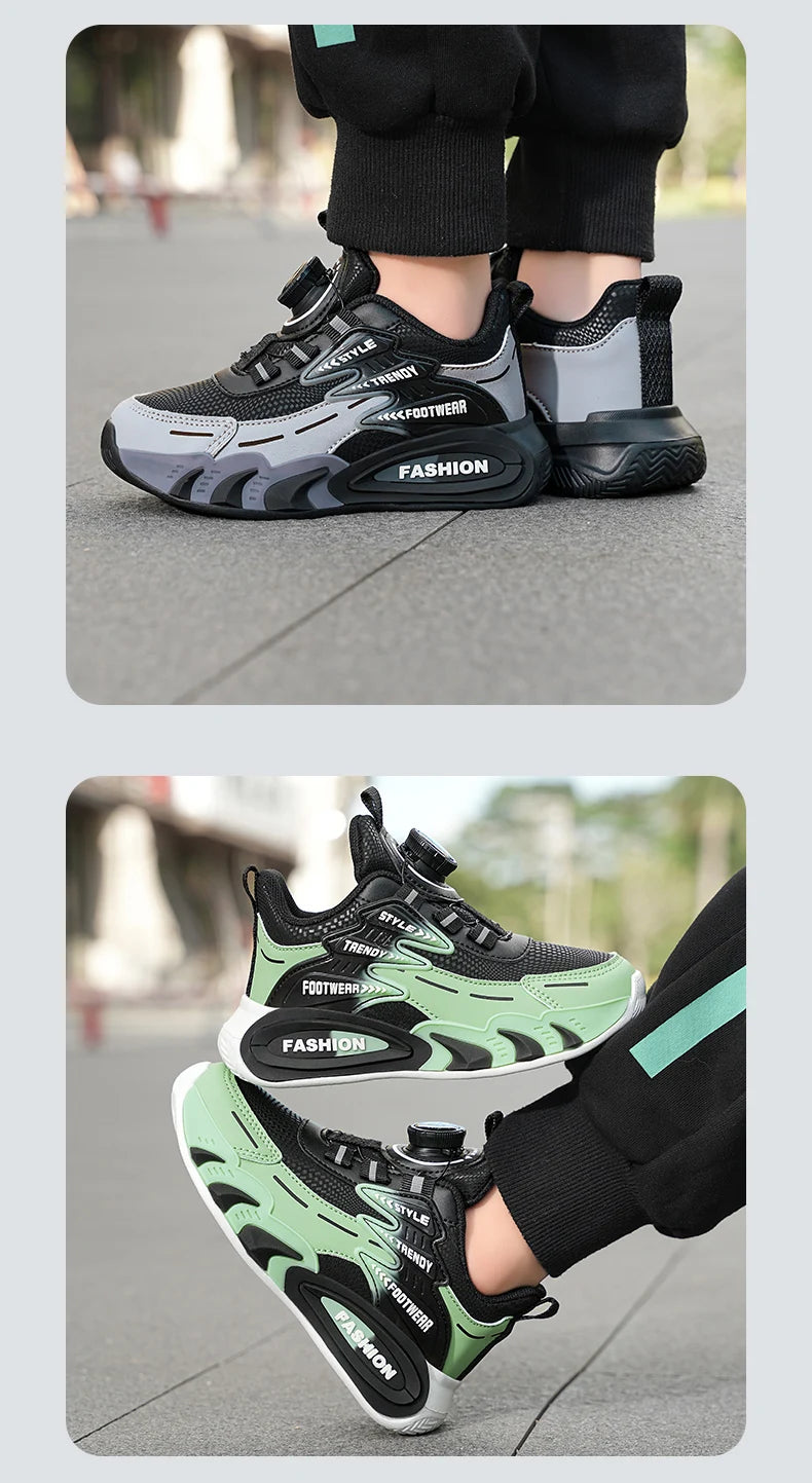 Leather Boys Kids Sneakers For Girls School Casual Outdoor