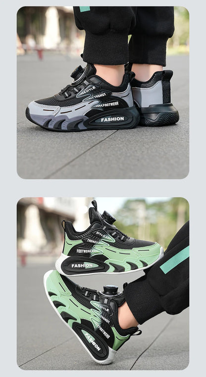Leather Boys Kids Sneakers For Girls School Casual Outdoor