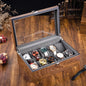 Wooden Watch Box Mens Watch Case Storage Box Travel Luxury Watches Organizer Display Collection Portable Storage Boxes Men Gift