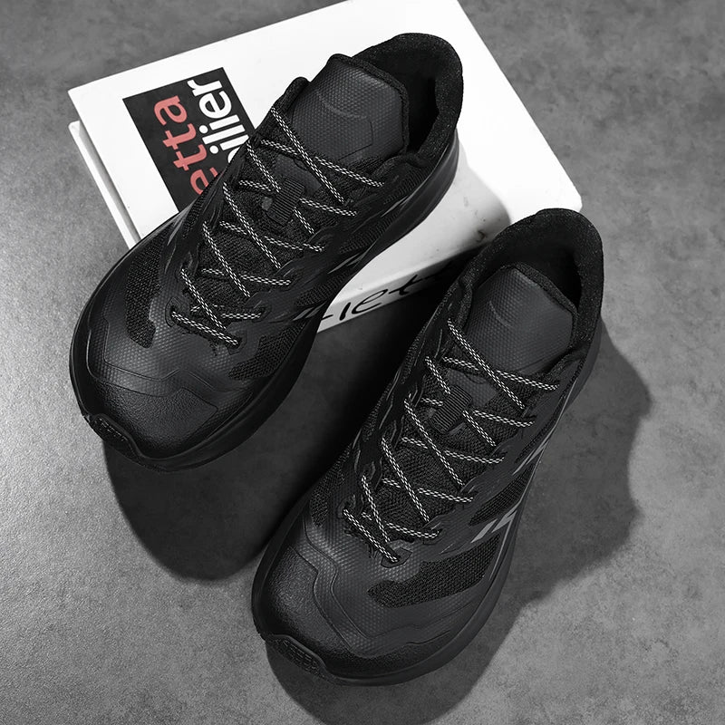 Wide Toe Men Running Sneakers