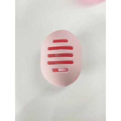 Makeup Sponge Holder Eco-Friendly Silicone Multi-hole Beauty Storage Case Travel Protable Cosmetic Puff Holder Box