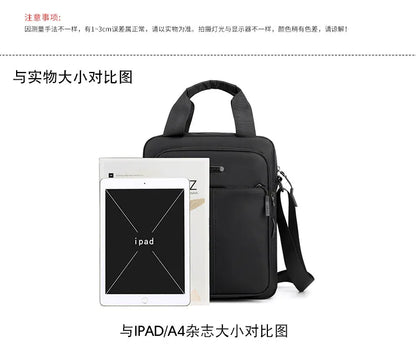 Men's High Capacity Hand Bags New Trendy Cool Men's Shoulder Bags Nylon Messenger Bags Travel Handbag Crossbody Bag Sling Bag