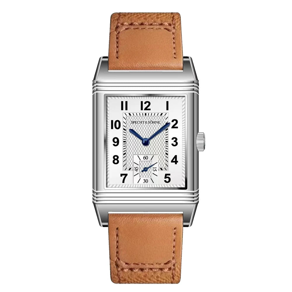 2026 New Arrivals 25.5MM Square Watch For Men Sports Watches Overturn Stainless Steel Watch Sapphire Crystal 50M Waterproof