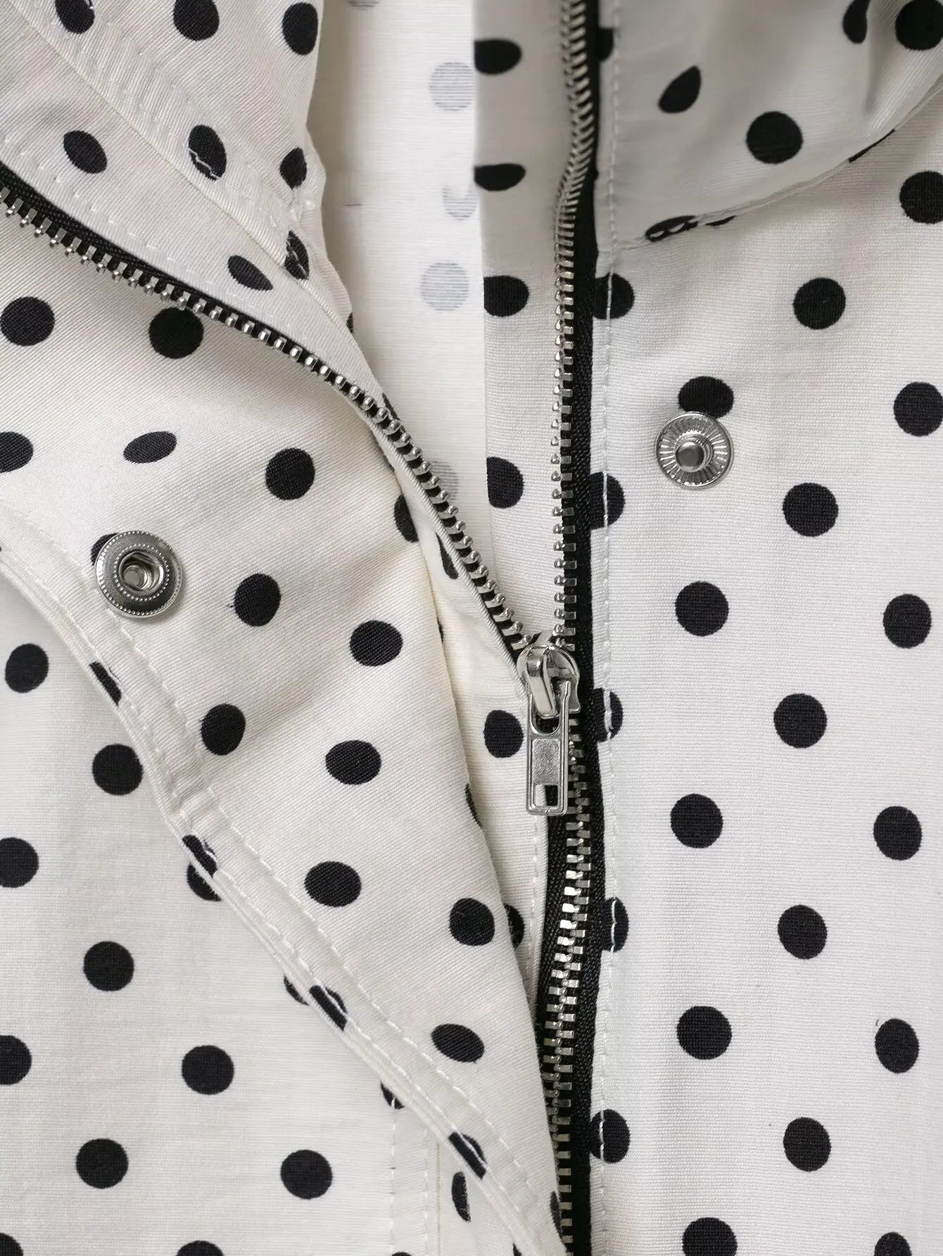 Styledora Polka Zip Jacket