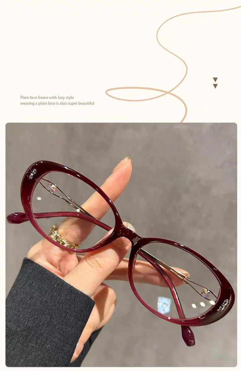 Fashionable No-makeup Reading Glasses For Women