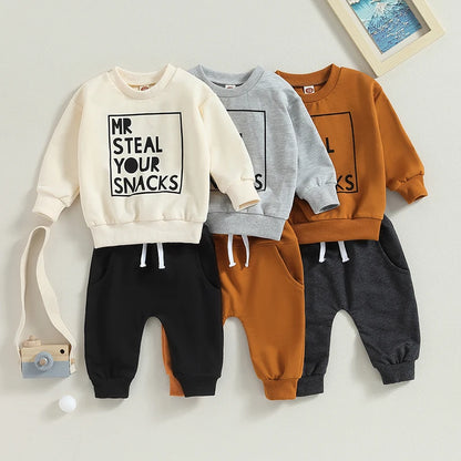 2PCS Toddler Boys Clothes Sets