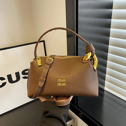 Women handbag with high-end feel, lunch box bag, work commuting texture, lunch box bag, shoulder bag, crossbody bag, hand-held