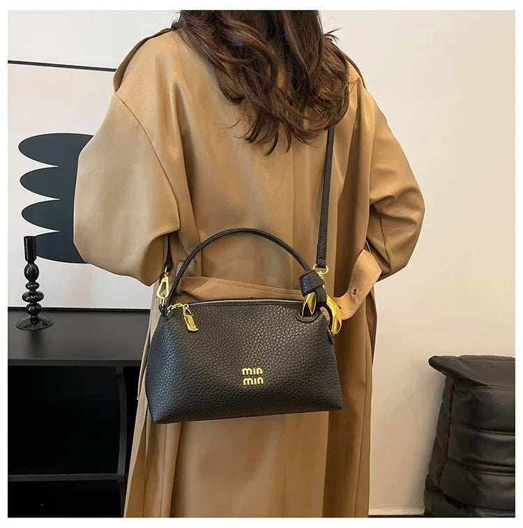 Women handbag with high-end feel, lunch box bag, work commuting texture, lunch box bag, shoulder bag, crossbody bag, hand-held