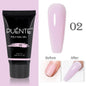 30ML Glitter Poly Nail Gel Hema Free Pink Glitter Acrylic Gel Finger Extension Nail Gel Semi-Permanent Nail Varnish For Manicure