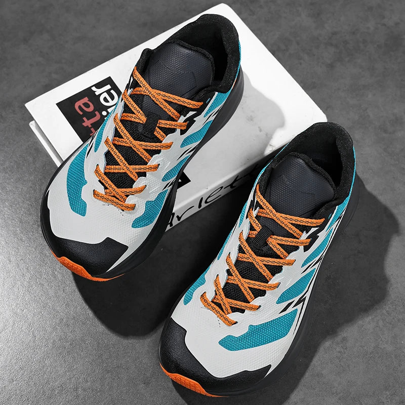 Wide Toe Men Running Sneakers