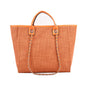 Women Tote Bags Fashion Canvas Large Capacity Handbag Casual Chains Shoulder Bags Ladies Big Messenger Bag Shopping Bag