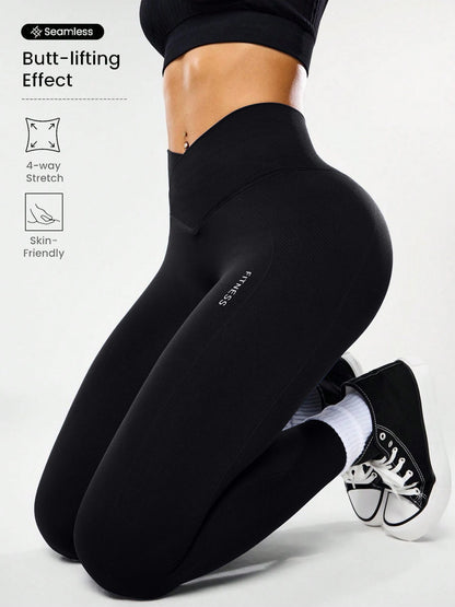 Bestselling Women's High-Waisted Tummy Control Peach Ass Running Fitness