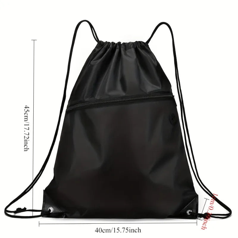 Drawstring Backpack – Lightweight Large Capacity Sport & Travel Bag