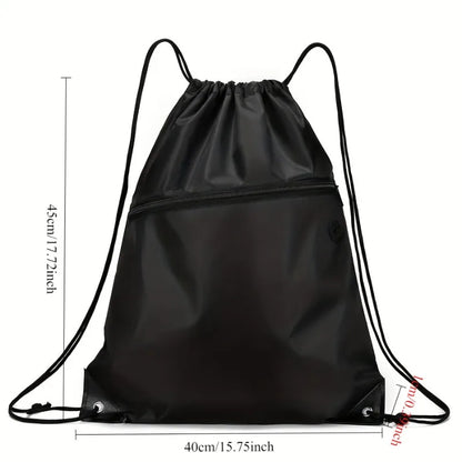 Drawstring Backpack – Lightweight Large Capacity Sport & Travel Bag