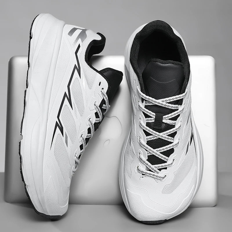 Wide Toe Men Running Sneakers