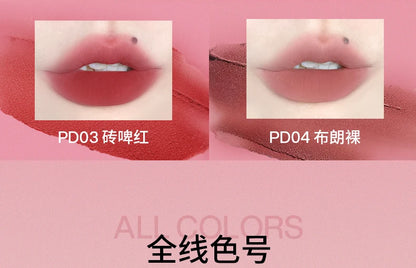 Into You Canned Lip Mud Matte Velvet Whitening Long lasting Lipstick Frost Lip Glaze Natural Bare Color