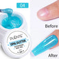 30ML Glitter Poly Nail Gel Hema Free Pink Glitter Acrylic Gel Finger Extension Nail Gel Semi-Permanent Nail Varnish For Manicure