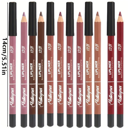 6 Color Velvet Matte Lip Liner Set